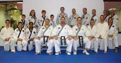 Adult Hapkido students